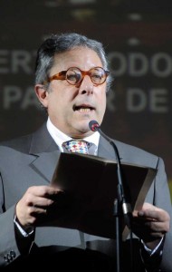 Pepe Monteserín, cronista oficial de Pravia (Asturias).
