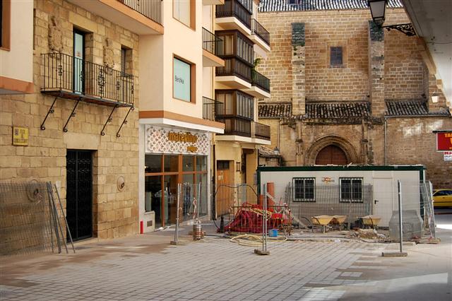 Plaza Cronista Cazabán (Úbeda). / FOTO: Fco. Sala Aniorte
