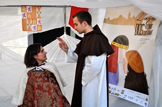 Los personajes de la reina Isabel y Fray Hernando de Talavera :: JORGE MARTÍNEZ