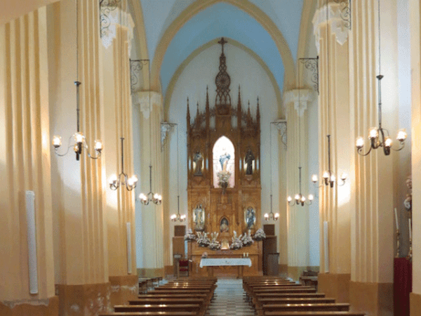 Iglesia del convento de las Concepcionistas en Yecla (Murcia).