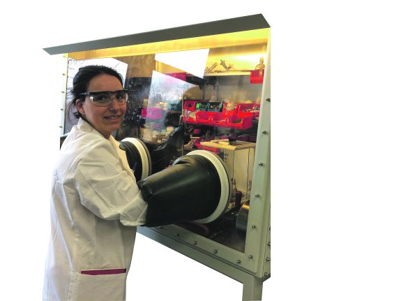 Cristina Murcia, en su laboratorio. / J. Carrión / AGM