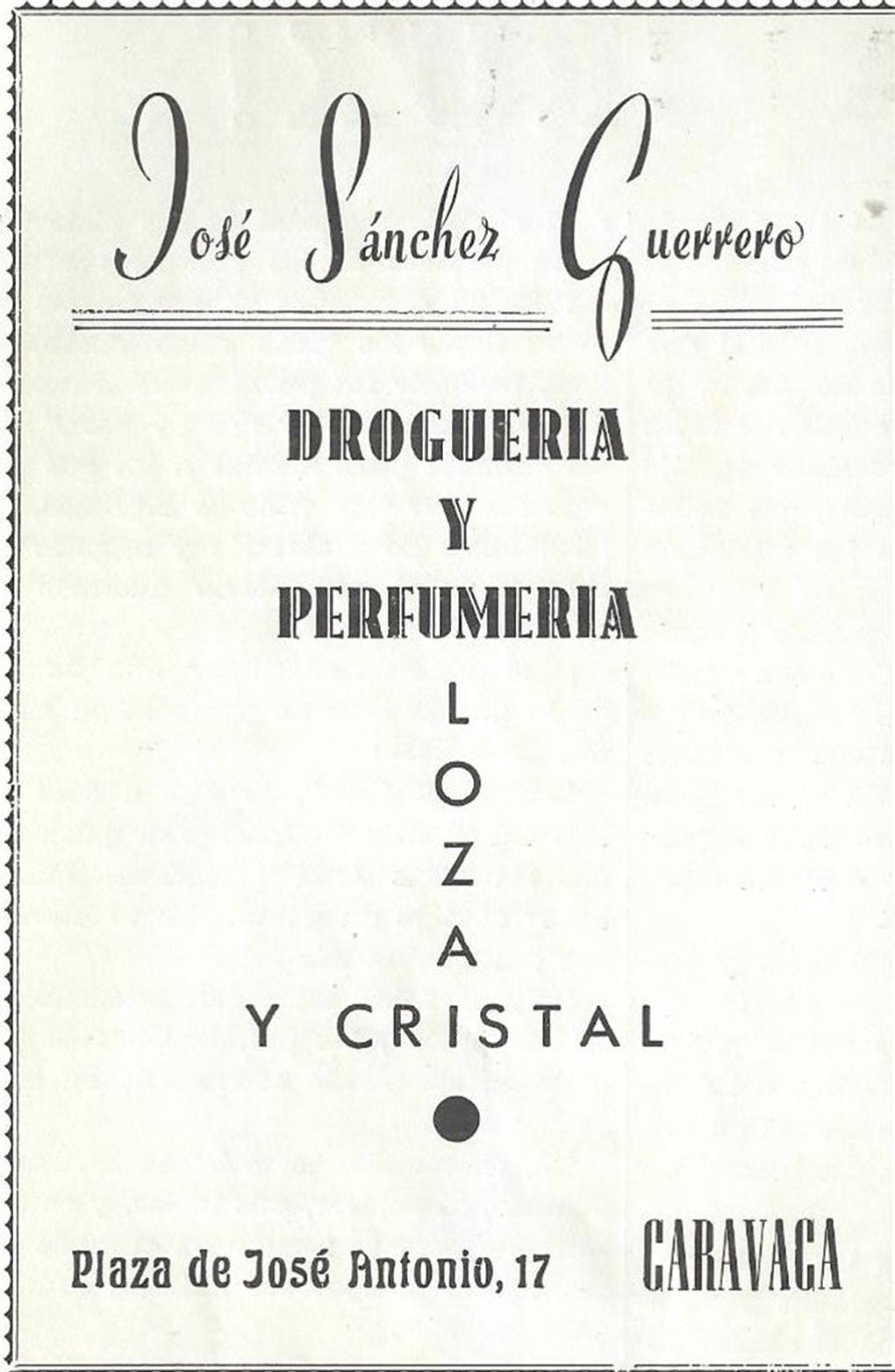 Droguería de Los Arañas. / E. N.