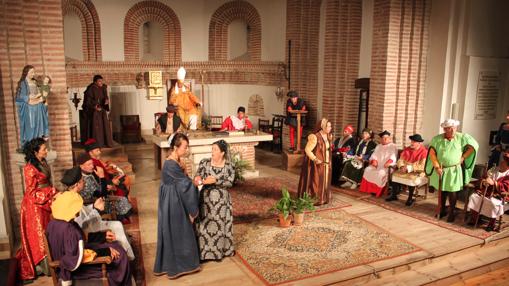 Recreación del sínodo de Aguilafuente- TURISMO DE SEGOVIA