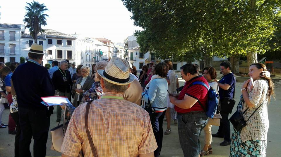 Poetas en la Fuente del Rey.