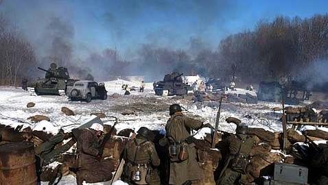 Ataque enemigo en 1942.