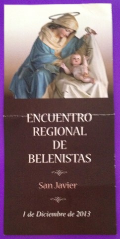 MIGUEL GALLEGO ZAPATA, CRONISTA OFICIAL DE SAN JAVIER (MURCIA), INVITADO AL ENCUENTRO REGIONAL DE BELENISTAS
