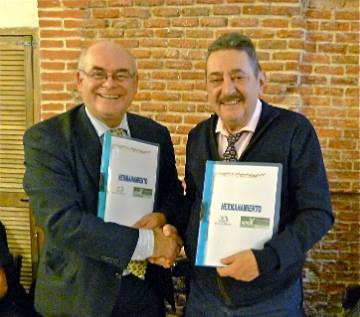 HERMANAMIENTO DE LA ASOCIACIÓN DE PERIODISTAS Y ESCRITORES DE TURISMO DE EXTREMADURA CON EL GLORIOSO MESTER