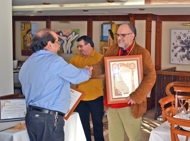 CAPÍTULO DE LA COFRADÍA GASTRONÓMICA DEL COCIDO CON PELOTAS EN EL RINCÓN DE CAPI´S