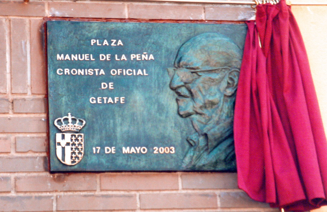 GETAFE (MADRID) – PLAZA MANUEL DE LA PEÑA, CRONISTA OFICIAL DE GETAFE