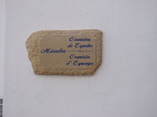 ALTEA (ALICANTE) – MIRADOR CRONISTAS DE ESPAÑA