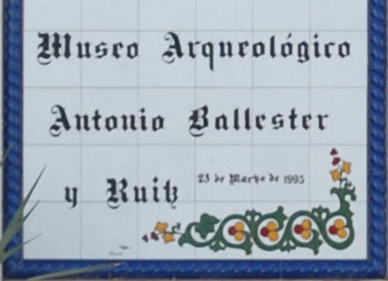 CALLOSA DE SEGURA (ALICANTE) – MUSEO ARQUEOLÓGICO MUNICIPAL “ANTONIO BALLESTER RUIZ”