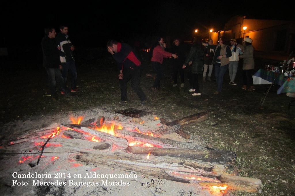 LA CANDELARIA 2014 EN ALDEAQUEMADA.
