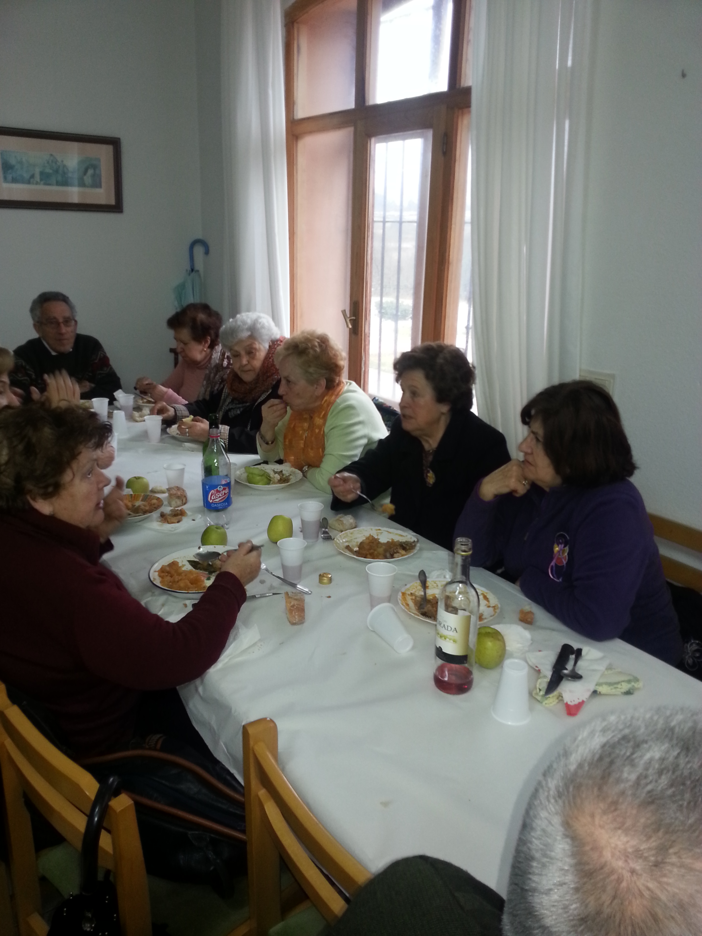 COMIDA DE HERMANDAD DE LA ASOCIACIÓN DE JUBILADOS