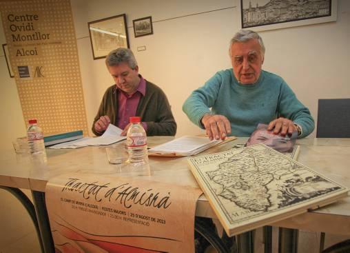 AGUSTÍ VENTURA, CRONISTA OFICIAL DE JÁTIVA, PRESENTA SU LIBRO EN ALCOY