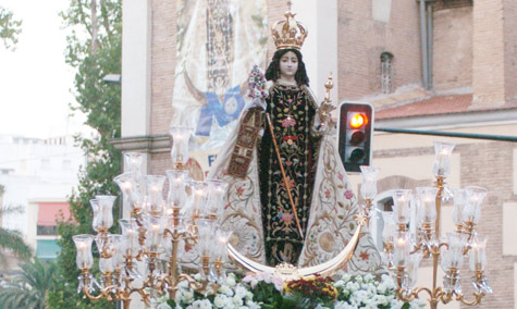 EL PREGÓN DEL PERIODISTA Y CRONISTA OFICIAL ANTONIO BOTÍAS DA EL PISTOLETAZO DE SALIDA A LAS FIESTAS PATRONALES DEL CARMEN DE MURCIA