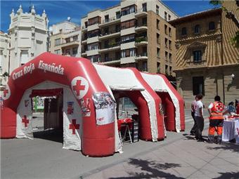 HUESCA SE SUMA A LOS ACTOS DEL 150 ANIVERSARIO DE CRUZ ROJA ESPAÑOLA