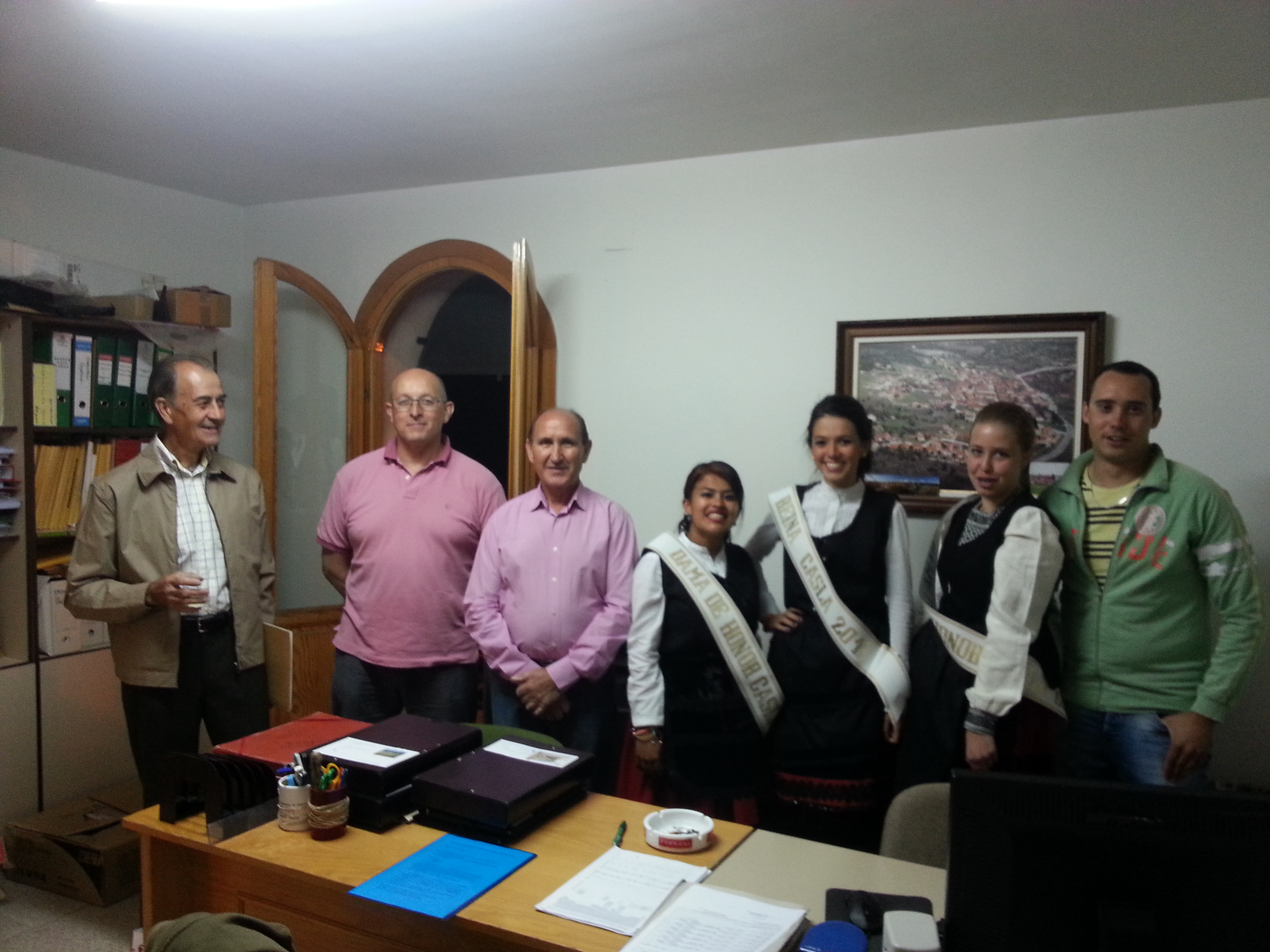 FIESTAS DE LA VIRGEN DE LA ESTRELLA DE CASLA (SEGOVIA) CON PREGONERO, REINA Y DAMAS DE HONOR