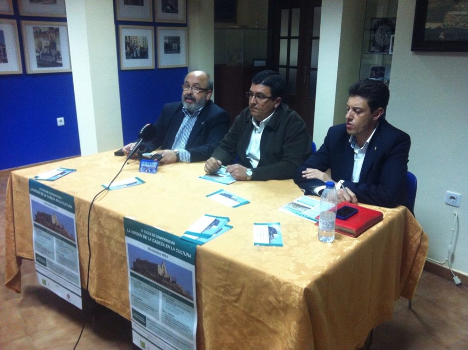 PRESENTACIÓN IV CICLO DE CONFERENCIAS: LA VIRGEN DE LA CABEZA EN LA CULTURA. REAL E ILUSTRE COFRADÍA MATRIZ DE LA VIRGEN DE LA CABEZA E INSTITUTO DE ESTUDIOS GIENNENSES