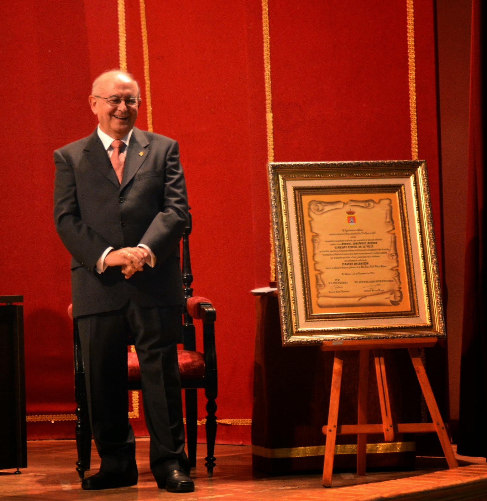 AGRADECIMIENTO A BELMEZ