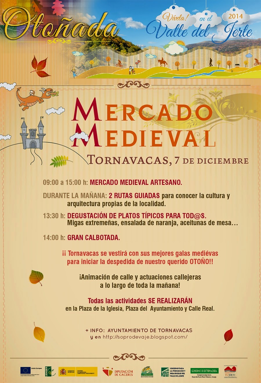 MERCADO MEDIEVAL Y VISITAS GUIADAS. TORNAVACAS