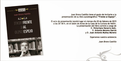 JUAN BRAVO PRESENTA EL LIBRO QUE RELATA SU VIDA EN HELLÍN