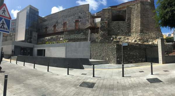 LOS MUROS DEL CASTILLO DE MATA ‘PROTEGEN’ DESDE ESTE MIÉRCOLES LA HISTORIA DE LAS PALMAS DE GRAN CANARIA