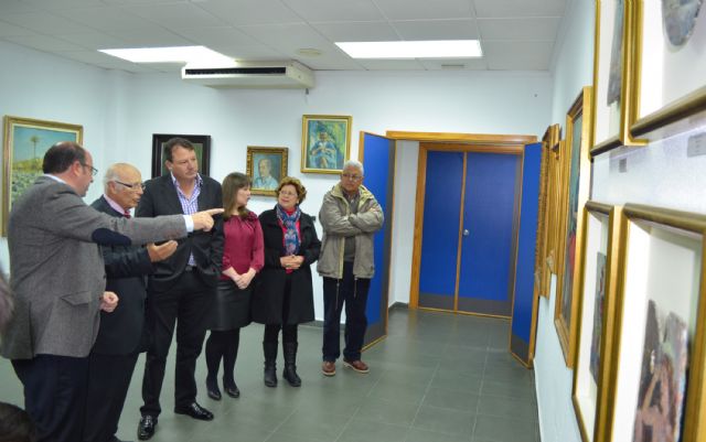 EL CONSEJERO PEDRO ANTONIO SÁNCHEZ INAUGURA EN CEUTÍ UNA EXPOSICIÓN PERMANENTE DE LOS PINTORES FULGENCIO SAURA PACHECO Y FULGENCIO SAURA MIRA, CRONISTA OFICIAL DE FORTUNA Y ALCANTARILLA (MURCIA)