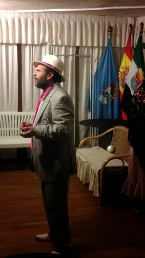 EL ACTOR Y POETA RAFAEL DE DIOS (RADA DEDI) PRESENTÓ ESTE FIN DE SEMANA EN LA SEDE DE LA CASA DE EXTREMADURA SU ESPECTÁCULO SOBRE “LA HISTORIA DE MADRID” Y DEL BARRIO DE LA FORTUNA”