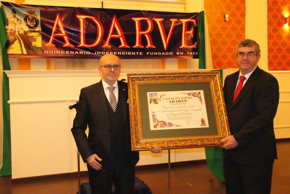 LA DENOMINACIÓN DE ORIGEN DE PRIEGO (CÓRDOBA) RECIBIÓ EL TÍTULO DE ‘PRIEGUENSE DEL AÑO’