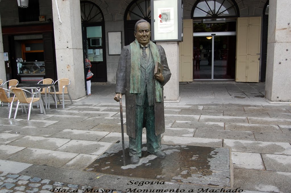 MACHADO EN SEGOVIA
