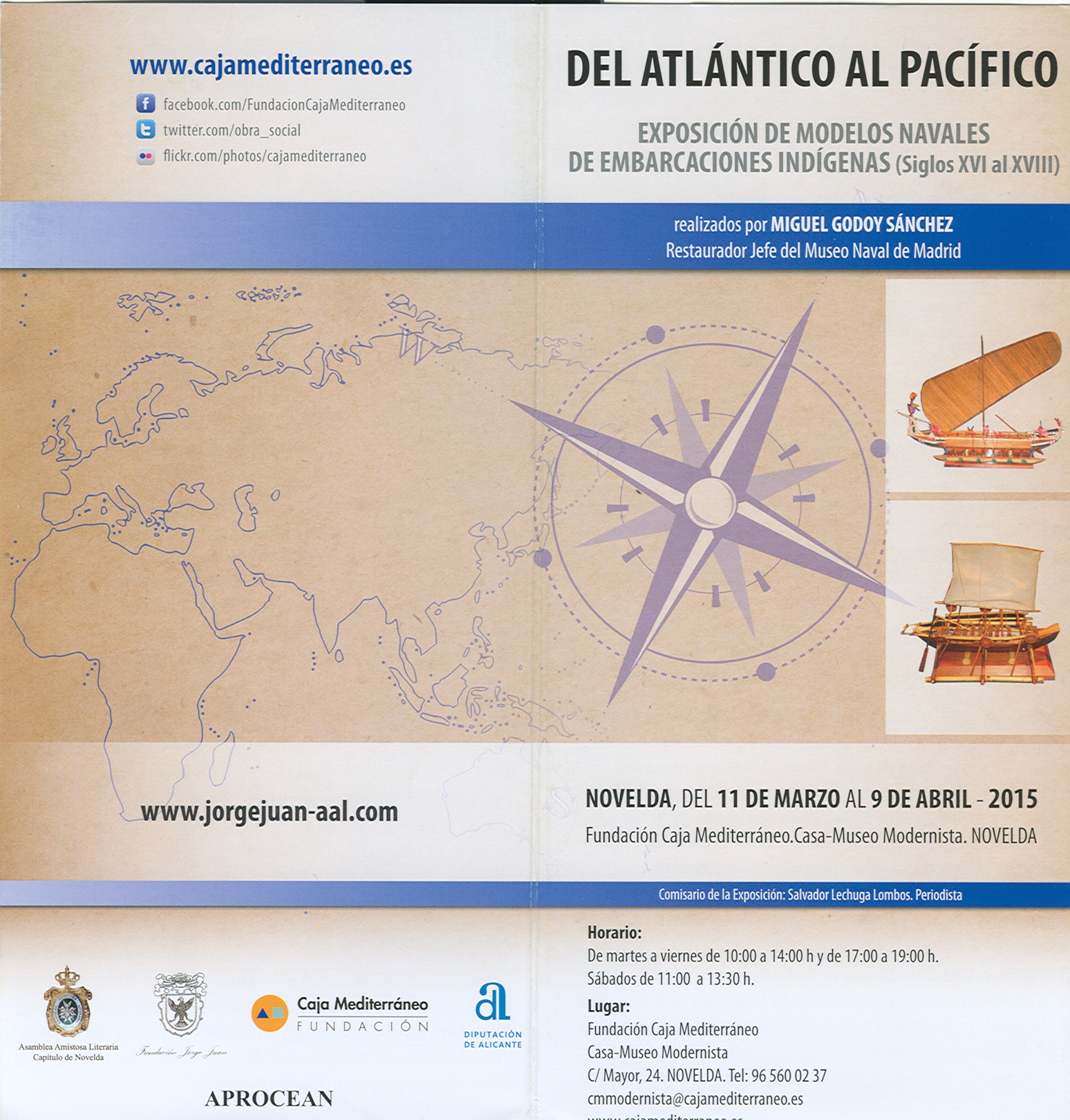 PRORROGADA LA EXPOSICIÓN «DEL ATLÁNTICO AL PACÍFICO» HASTA EL 9 DE MAYO