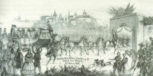 ISABEL II VISITA BETANZOS EN 1858