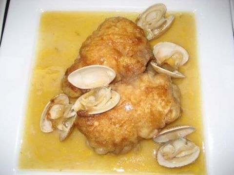 LENGUADO RELLENO DE MARISCO