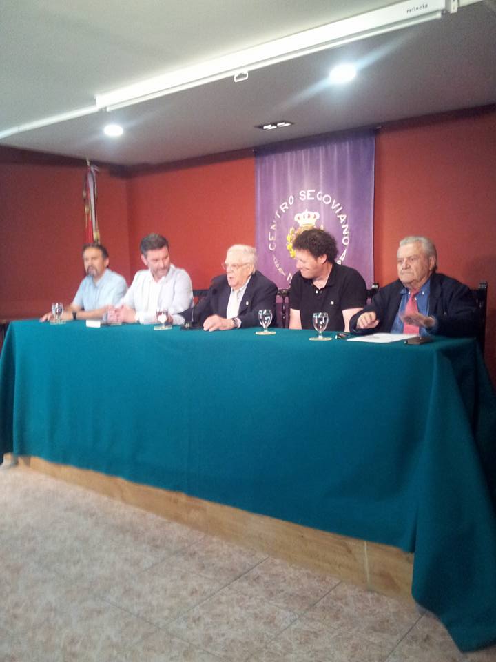 PRESENTACIÓN DE LIBRO ‘CRÓNICAS DE UN REAL SITIO’, DE EDUARDO JUÁREZ, CRONISTA OFICIAL DE SAN ILDEFONSO, EN EL CENTRO SEGOVIANO DE MADRID