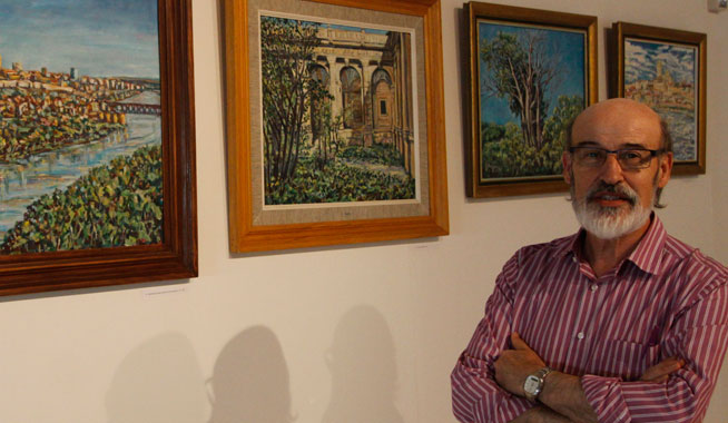 UN BUEN REPASO • LA EXPOSICIÓN DEL PINTOR JESÚS MASANA OFRECE UNA SINGULAR INTERPRETACIÓN DE LA RELIGIOSIDAD Y DE LA FE