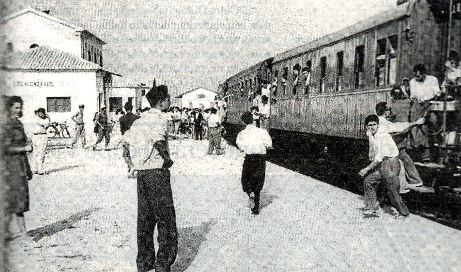 EL TREN CARTAGENA-PCHECO-LOS ALCÁZARES-LA RIBERA