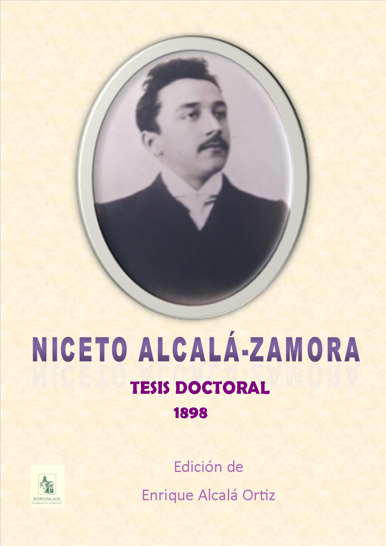 TESIS DOCTORAL DE NICETO ALCALÁ-ZAMORA