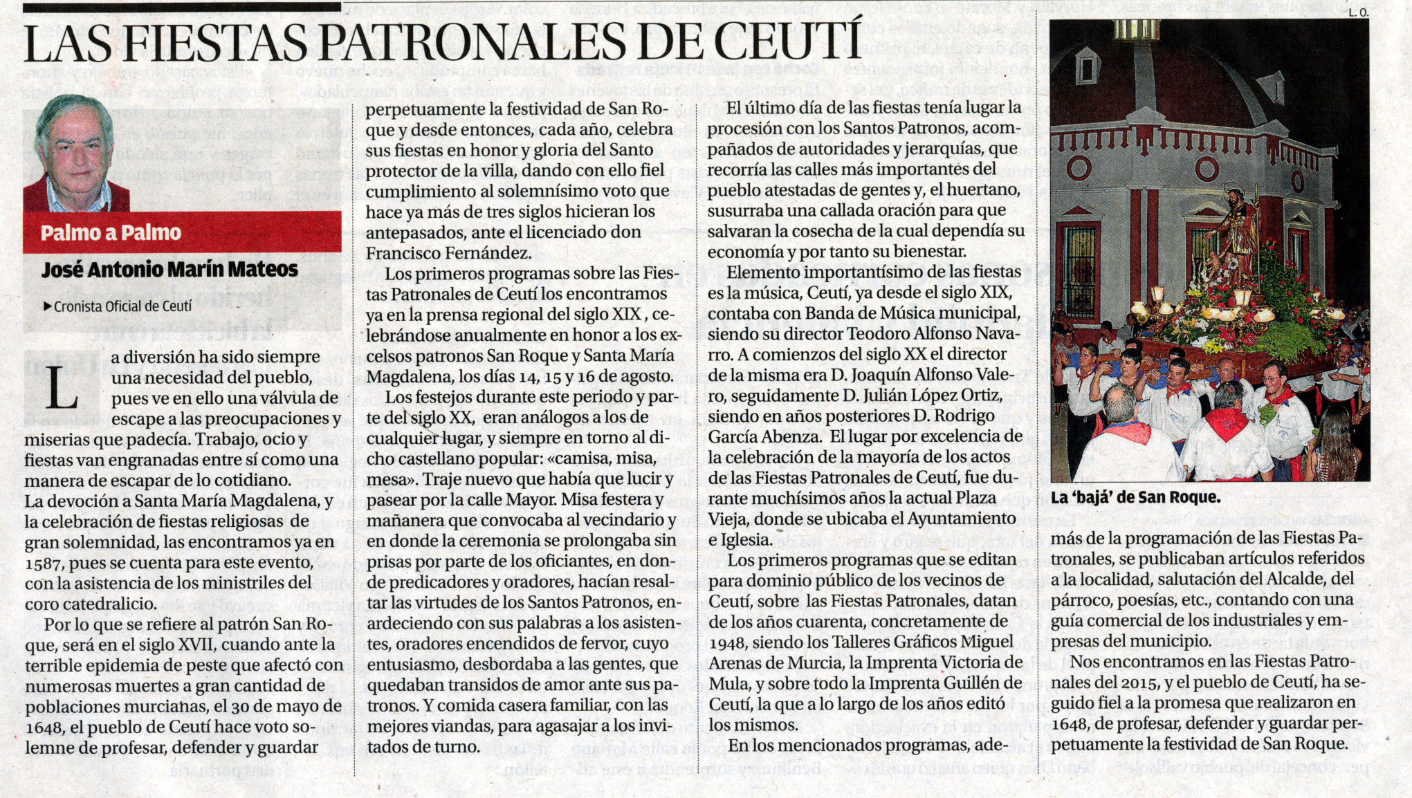 LAS FIESTAS PATRONALES DE CEUTÍ