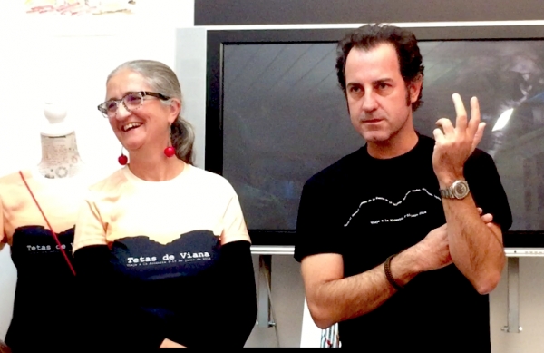 EL CORTO, TITULADO «REGRESO A LA ALCARRIA» ERA PRESENTADO EN PRIMICIA EN GUADALAJARA, EN EL ESTUDIO DE LAURADOM, ANTE LOS MAYORES EXPERTOS EN LA OBRA DE CELA, ENTRE LOS QUE SE ENCONTRABA ANTONIO HERRERA CASADO, CRONISTA OFICIAL DE LA PROVINCIA DE GUADALAJARA