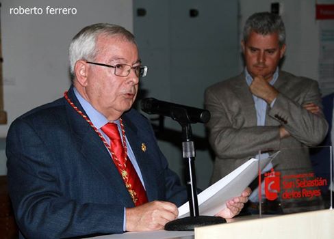 SANTIAGO IZQUIERDO TOMA POSESIÓN COMO DE CRONISTA OFICIAL DE SAN SEBASTIÁN DE LOS REYES (MADRID)