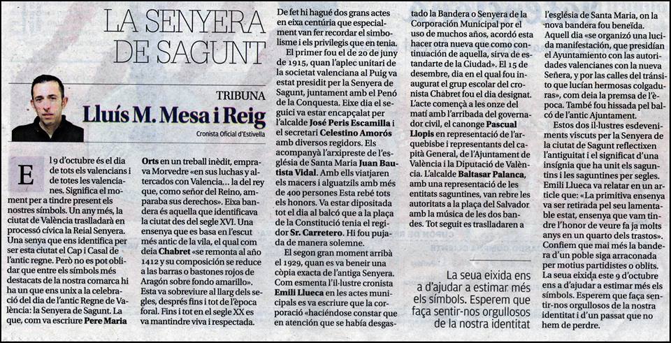 LA SENYERA DE SAGUNT