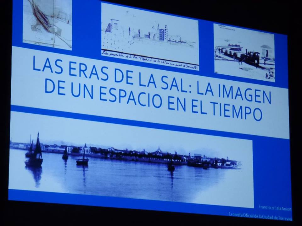 EL CRONISTA OFICIAL DE TORREVIEJA, FRANCISCO SALA, REPASÓ LA HISTORIA DE LAS ERAS DE LA SAL A TRAVÉS DE LA FOTOGRAFÍA
