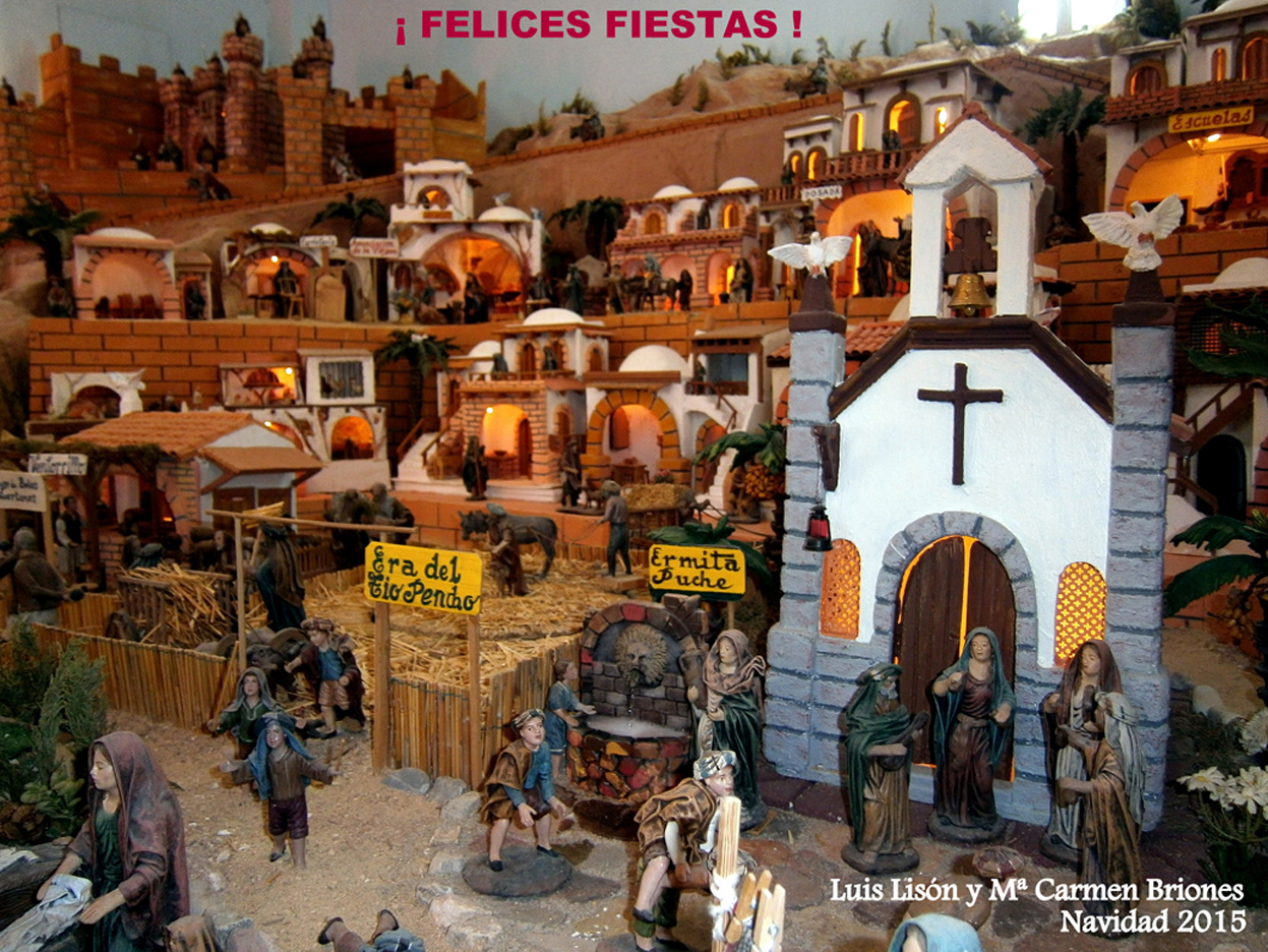 LUIS LISÓN, CRONISTA OFICIAL DE OJÓS Y ALGUAZAS (MURCIA), FELICITA LA NAVIDAD