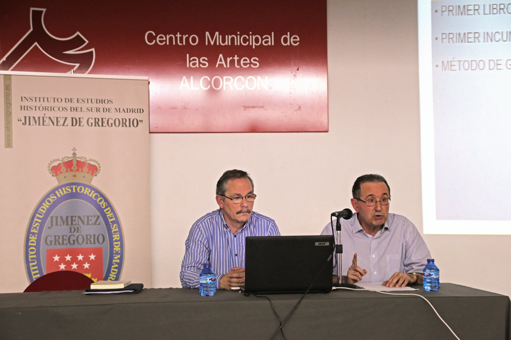 ÉXITO DE LA CONFERENCIA DEL CRONISTA OFICIAL DE AGUILAFUENTE (SEGOVIA), JUAN JESÚS DIEZ, CRONISTA OFICIAL DE AGUILAFUENTE (SEGOVIA), EN EL INSTITUTO DE ESTUDIOS HISTÓRICOS DEL SUR DE MADRID