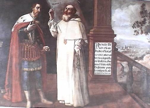 EL CRONISTA OFICIAL DEL PUIG (VALENCIA), JULIO BADENES ALMENARA, SACA A LA LUZ OTRO CAPÍTULO MÁS DE LA HISTORIA DE LA POBLACIÓN: PERE NOLASC EN LAS PINTURAS DEL CAMARÍN