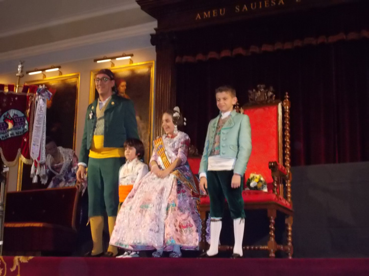 LA FALLERA MAJOR INFANTIL AL PARANIMF