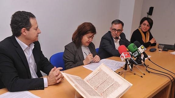 MEDINA DEL CAMPO (VALLADOLID) RECUPERA LA CRÓNICA SARRACINA • LA FUNDACIÓN MUSEO DE LAS FERIAS PRESENTA LA RESTAURACIÓN DE UN MANUSCRITO DE LA PRIMERA NOVELA CABALLERESCA