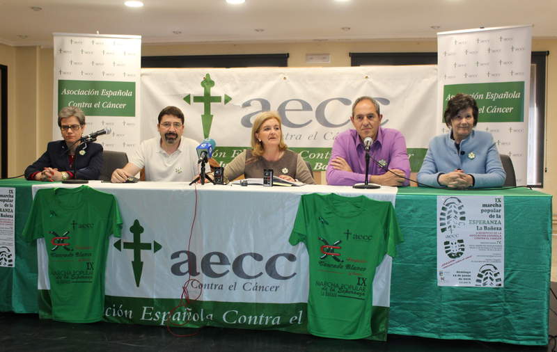 LA BAÑEZA (LEÓN) DEJA HUELLA PARA GANAR AL CÁNCER • LA JUNTA LOCAL DE LA AECC CELEBRA EL 12 DE JUNIO LA MARCHA DE LA ESPERANZA PARA BATIR OTRO RÉCORD DE SOLIDARIDAD
