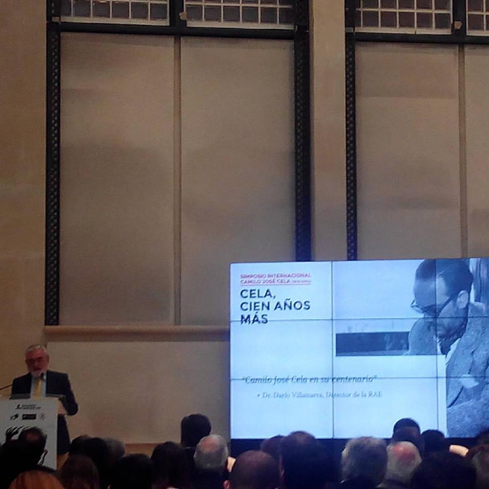 SIMPOSIO INTERNACIONAL “CAMILO JOSÉ CELA” CON ANÉCDOTAS OCURRIDAS.