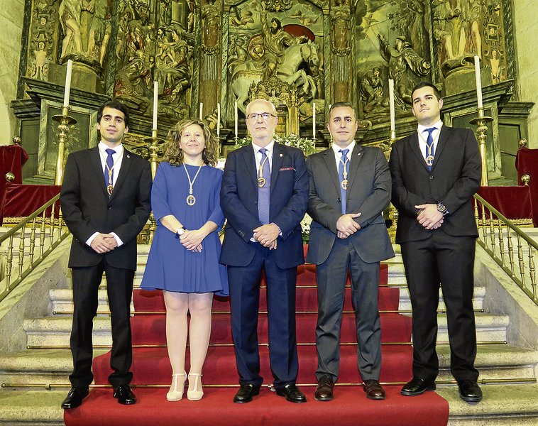 EL CRONISTA OFICIAL SANTOS BENÍTEZ FLORIANO INICIA SU MANDATO AL FRENTE DE LA UNIÓN DE COFRADÍAS DE CÁCERES